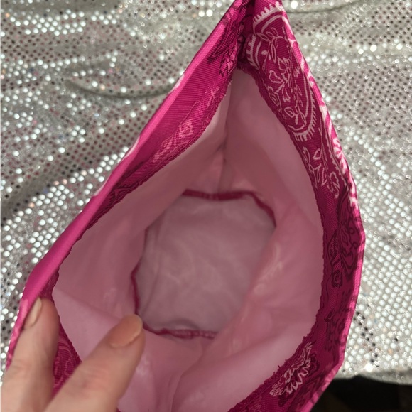 Vera Bradley Pink Drawstring Bag - Picture 5 of 5